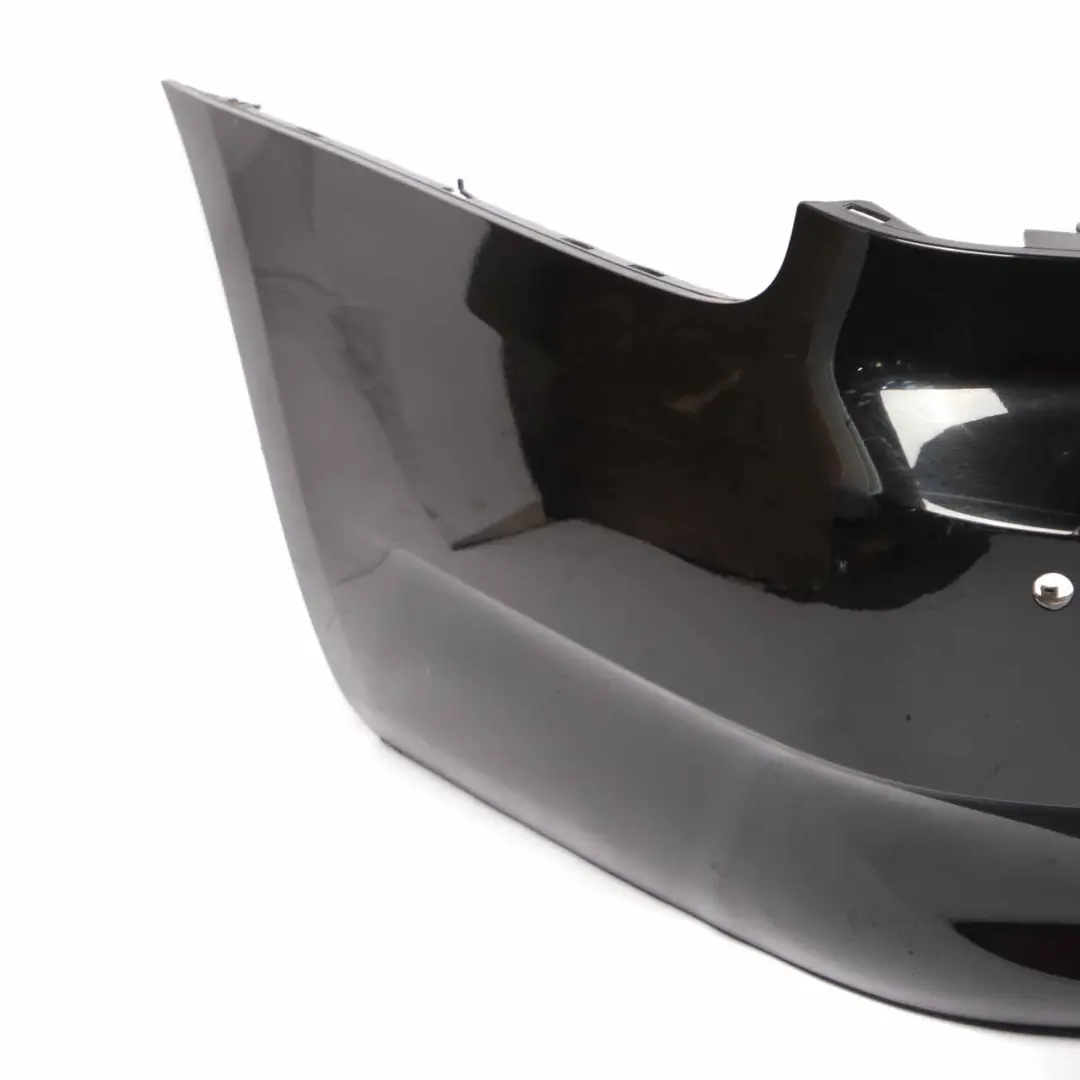 Bumper BMW E92 E93 335d 335i Panel PDC Black Sapphire Metallic - 475 to Rear with Part number 0034474 Rear Bumper BMW E92 E93 335d 335i Panel PDC Black Sapphire Metallic - 475 - SKU 0034475-BS - Part number 0034474