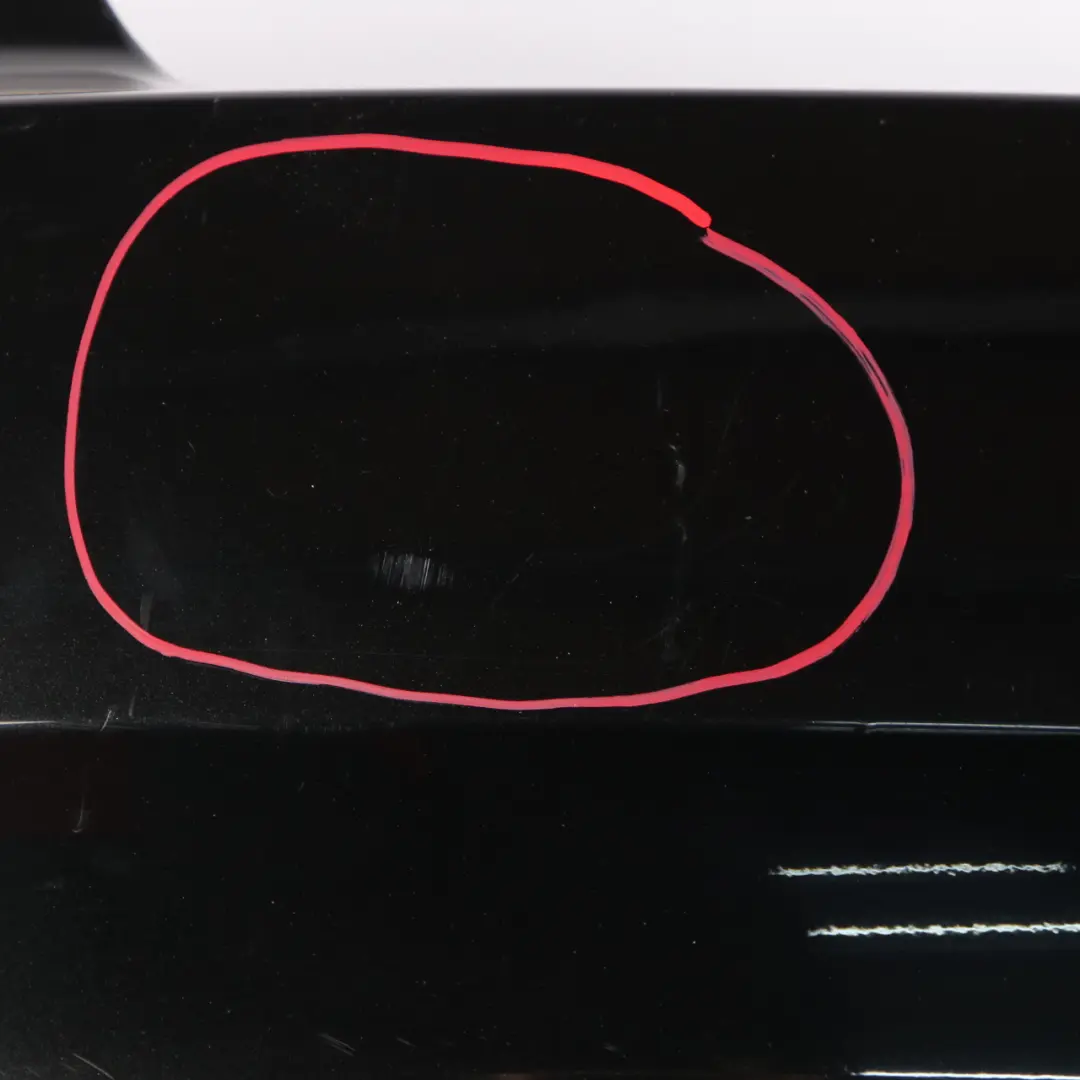 Bumper BMW E92 E93 335d 335i Panel PDC Black Sapphire Metallic - 475 to Rear with Part number 0034474 Rear Bumper BMW E92 E93 335d 335i Panel PDC Black Sapphire Metallic - 475 - SKU 0034475-BS - Part number 0034474