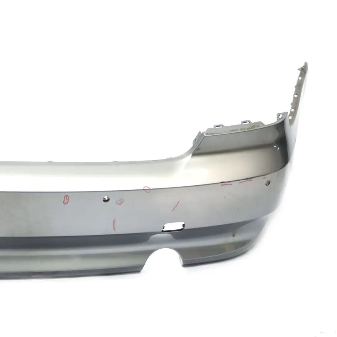 Rear Bumper BMW E92 E93 335d 335i Panel PDC Spacegrau Grey Metallic - A52 - SKU 0034475-SCG - Part number 0034474