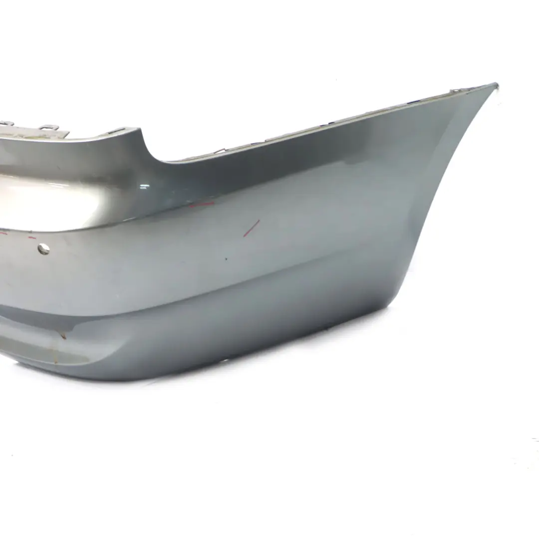 Bumper BMW E92 E93 335d 335i Panel PDC Spacegrau Grey Metallic - A52 to Rear with Part number 0034474 Rear Bumper BMW E92 E93 335d 335i Panel PDC Spacegrau Grey Metallic - A52 - SKU 0034475-SCG - Part number 0034474