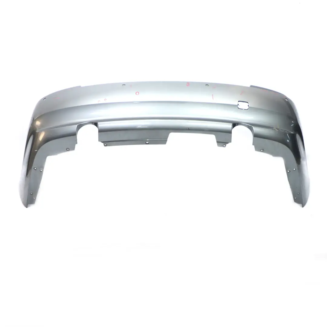 Bumper BMW E92 E93 335d 335i Panel PDC Spacegrau Grey Metallic - A52 to Rear with Part number 0034474 Rear Bumper BMW E92 E93 335d 335i Panel PDC Spacegrau Grey Metallic - A52 - SKU 0034475-SCG - Part number 0034474