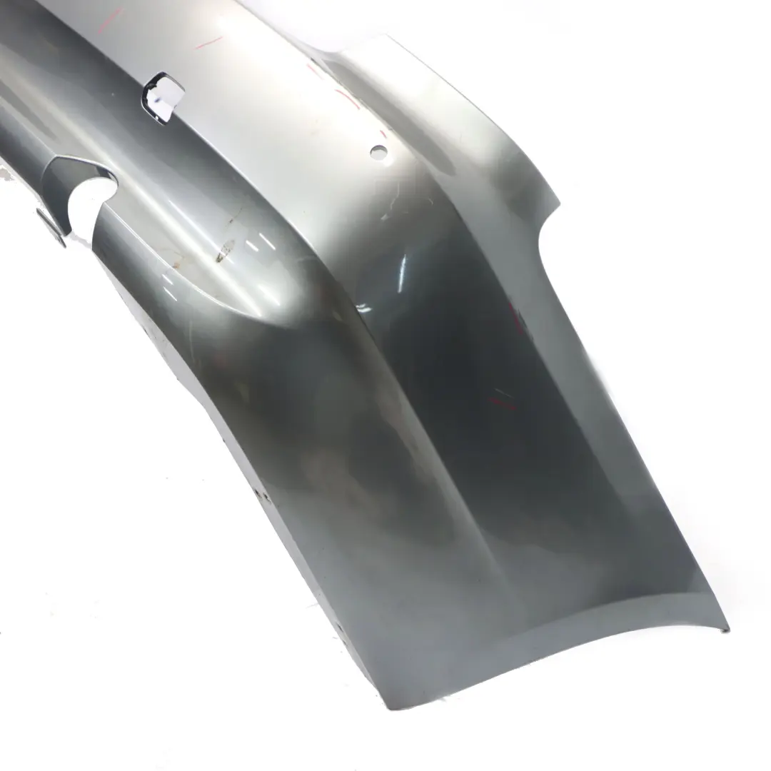 Bumper BMW E92 E93 335d 335i Panel PDC Spacegrau Grey Metallic - A52 to Rear with Part number 0034474 Rear Bumper BMW E92 E93 335d 335i Panel PDC Spacegrau Grey Metallic - A52 - SKU 0034475-SCG - Part number 0034474