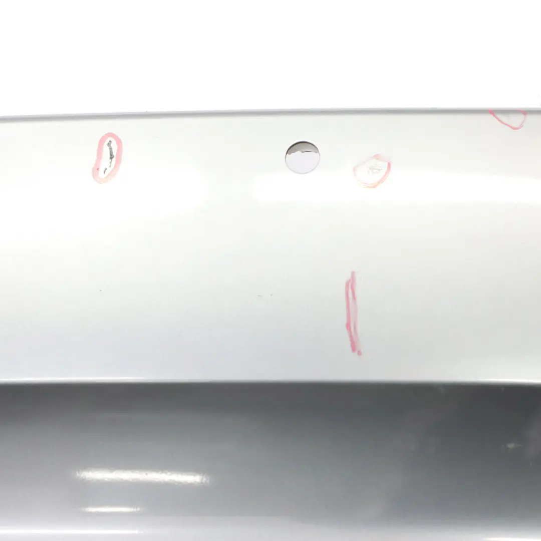 Bumper BMW E92 E93 335d 335i Panel PDC Spacegrau Grey Metallic - A52 to Rear with Part number 0034474 Rear Bumper BMW E92 E93 335d 335i Panel PDC Spacegrau Grey Metallic - A52 - SKU 0034475-SCG - Part number 0034474