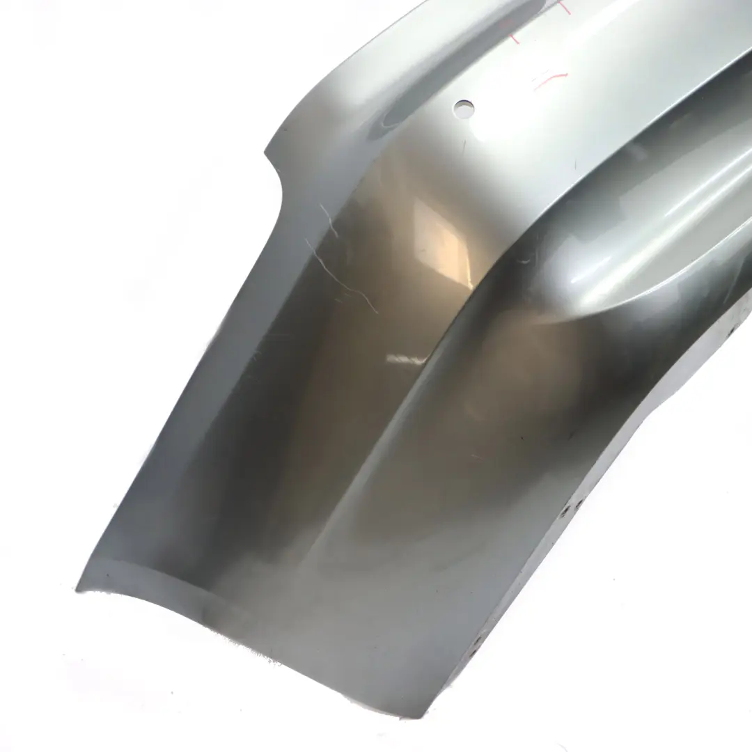 Bumper BMW E92 E93 335d 335i Panel PDC Spacegrau Grey Metallic - A52 to Rear with Part number 0034474 Rear Bumper BMW E92 E93 335d 335i Panel PDC Spacegrau Grey Metallic - A52 - SKU 0034475-SCG - Part number 0034474