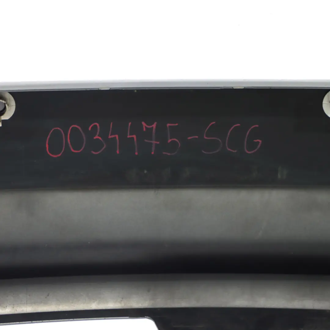 Bumper BMW E92 E93 335d 335i Panel PDC Spacegrau Grey Metallic - A52 to Rear with Part number 0034474 Rear Bumper BMW E92 E93 335d 335i Panel PDC Spacegrau Grey Metallic - A52 - SKU 0034475-SCG - Part number 0034474