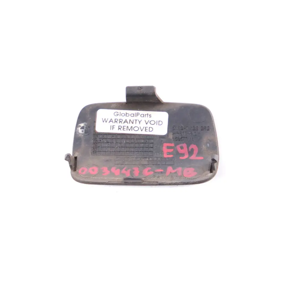 BMW E92 E93 Zaślepka Haka Zderzak Tył Monacoblau Monaco Blue A35 7128262 - SKU 0034476-MB - Numer Części 0034476