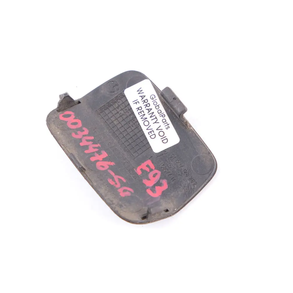 BMW E92 E93 Rear Bumper Flap Towing Eye Sparkling Graphite - SKU 0034476-SG - Part number 7128262
