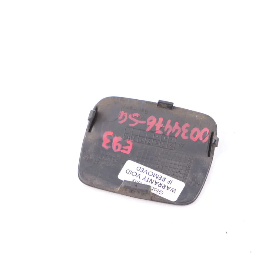 BMW E92 E93 Paraurti posteriore Flap Towing Eye Sparkling Graphite - SKU 0034476-SG - Numero di parte 7128262