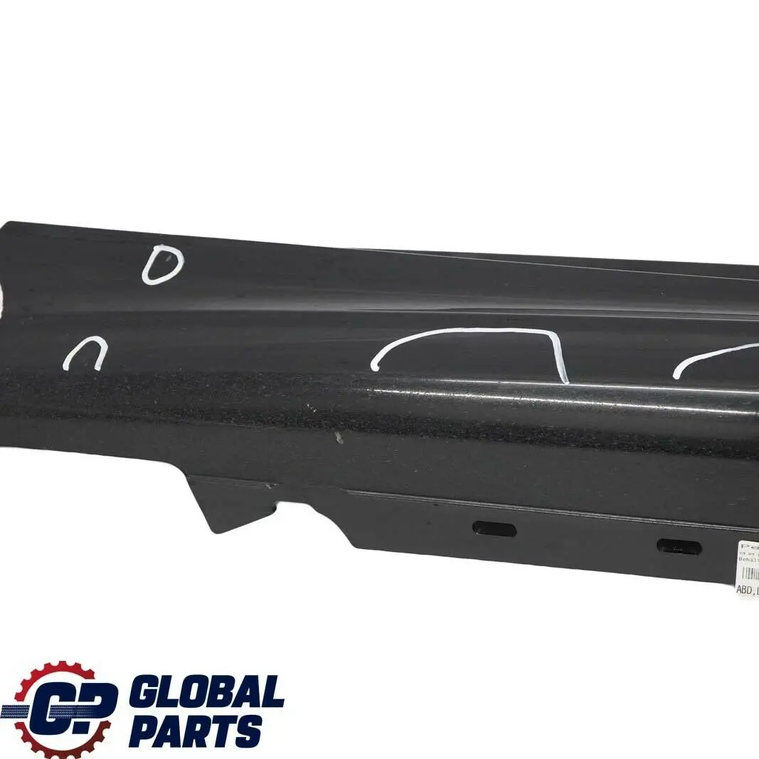 BMW E81 E82 E88 2 M Sport Sill Strip Faldon Lateral Izquierdo Negro Zafiro - 475 - SKU 0034731-BS2 - Número de pieza 0034731