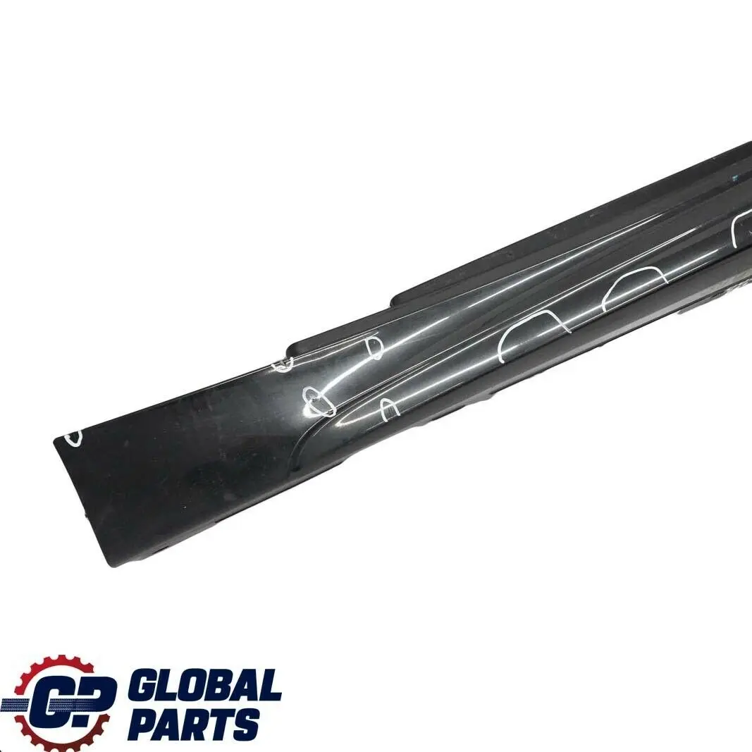 BMW E81 E82 E88 M Sport Listello Portiera Apertura SX Sapphire Nero - 475 - SKU 0034731-BS2 - Numero di parte 0034731