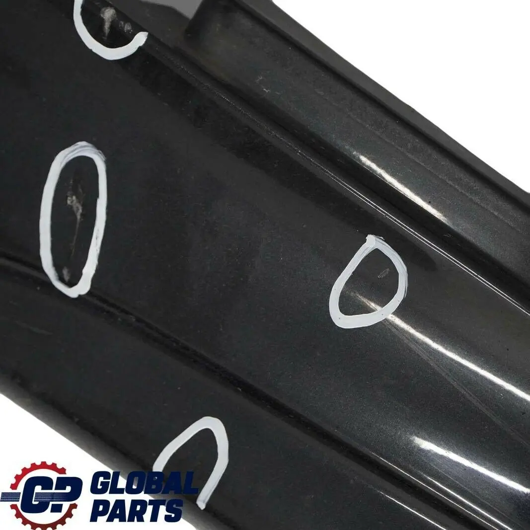BMW E81 E82 E88 2 M Sport Sill Strip Faldon Lateral Izquierdo Negro Zafiro - 475 - SKU 0034731-BS2 - Número de pieza 0034731