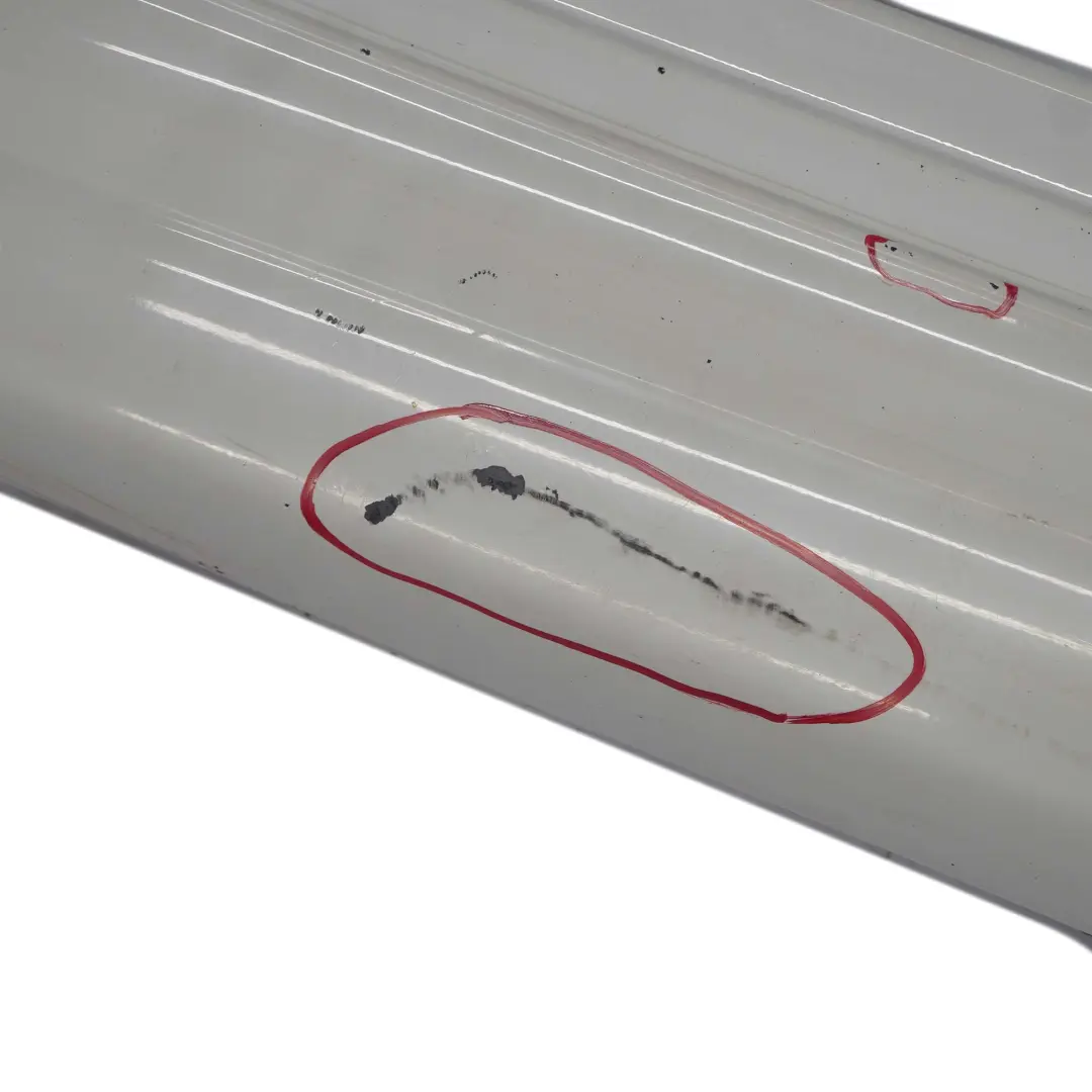  Gonna Laterale BMW E81 E82 E88 M Sport Sill Strip Sinistra Alpinweiss Bianco - SKU 0034731-AW2 - Numero di parte 0034731