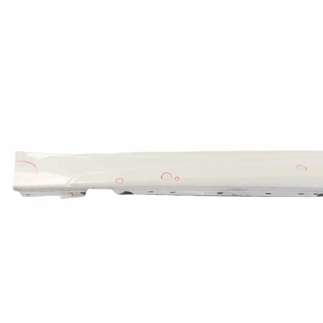  Side Skirt BMW E81 E82 E88 M Sport Sill Strip Left N/S Alpinweiss White - 300 - SKU 0034731-AW3 - Part number 0034731