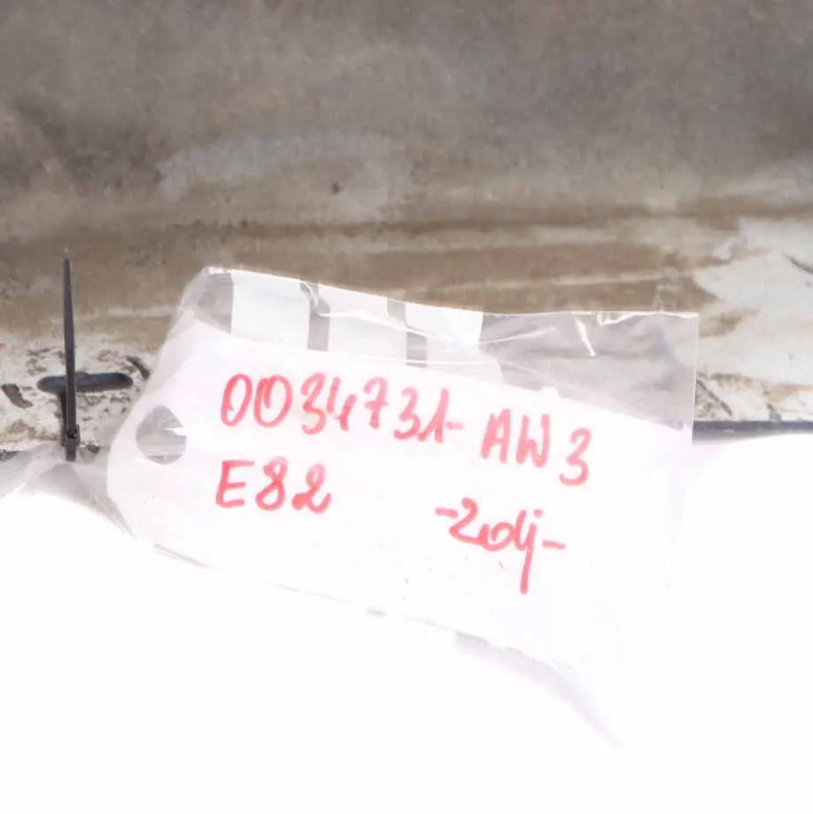  Side Skirt BMW E81 E82 E88 M Sport Sill Strip Left N/S Alpinweiss White - 300 - SKU 0034731-AW3 - Part number 0034731