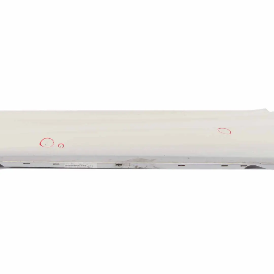  Side Skirt BMW E81 E82 E88 M Sport Sill Strip Left N/S Alpinweiss White - 300 - SKU 0034731-AW3 - Part number 0034731