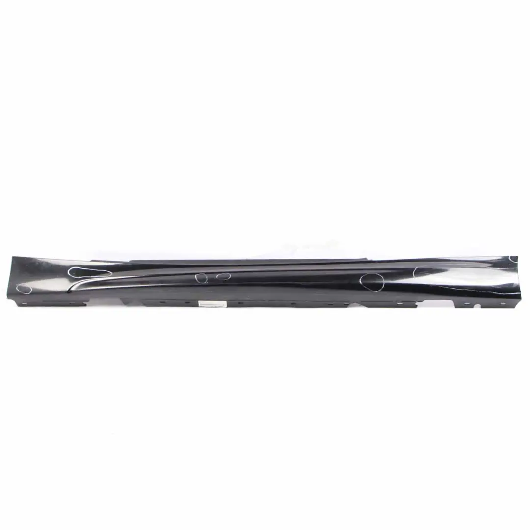 BMW E81 E82 E88 M Sport Sill Strip Side Skirt Left N/S Black Sapphire - SKU 0034731-BS1 - Part number 0034731