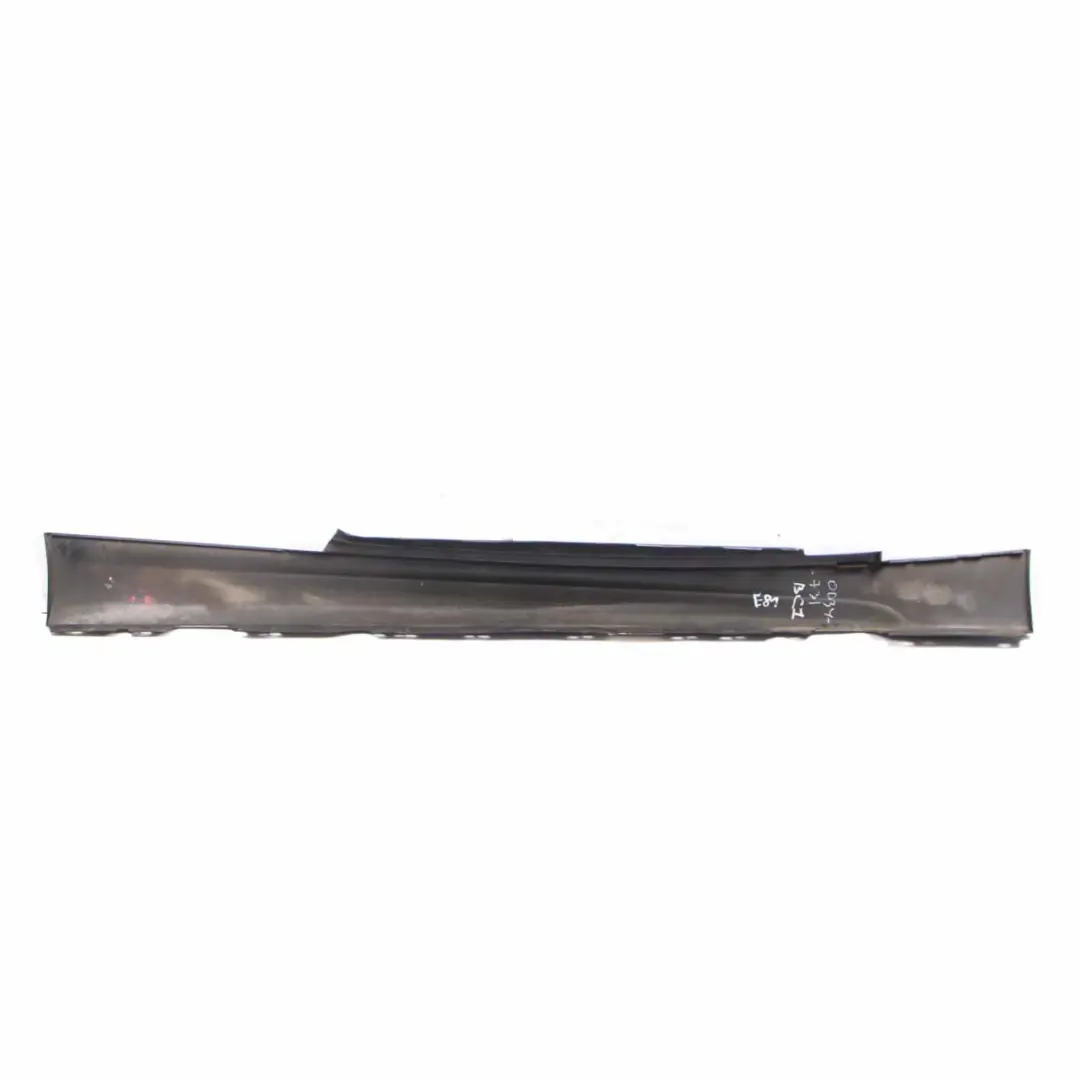 BMW E81 E82 E88 M Sport Sill Strip Side Skirt Left N/S Black Sapphire - SKU 0034731-BS1 - Part number 0034731