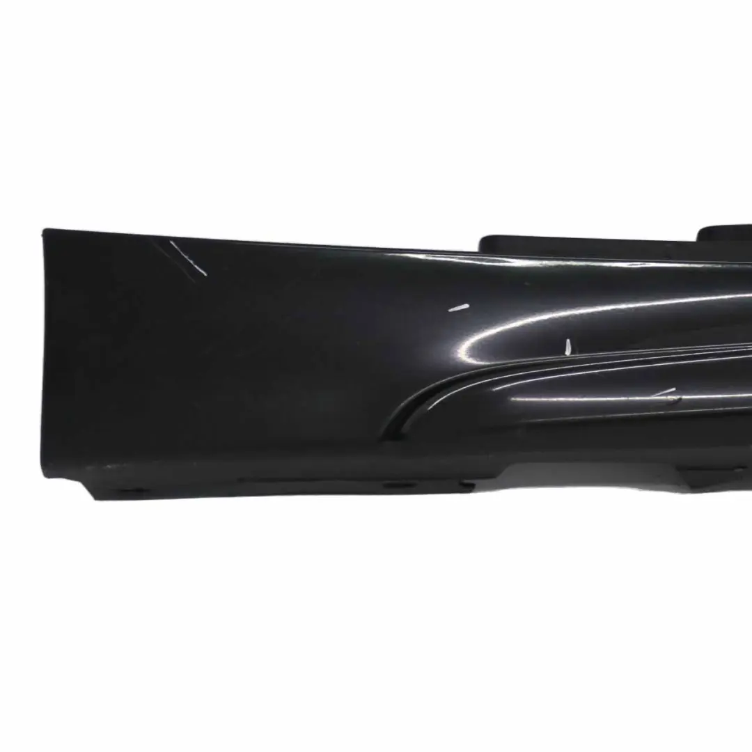 BMW E81 Side Skirt M Sport Sill Strip Trim Panel Left N/S Black Sapphire - 475 - SKU 0034731-BS3 - Part number 0034731