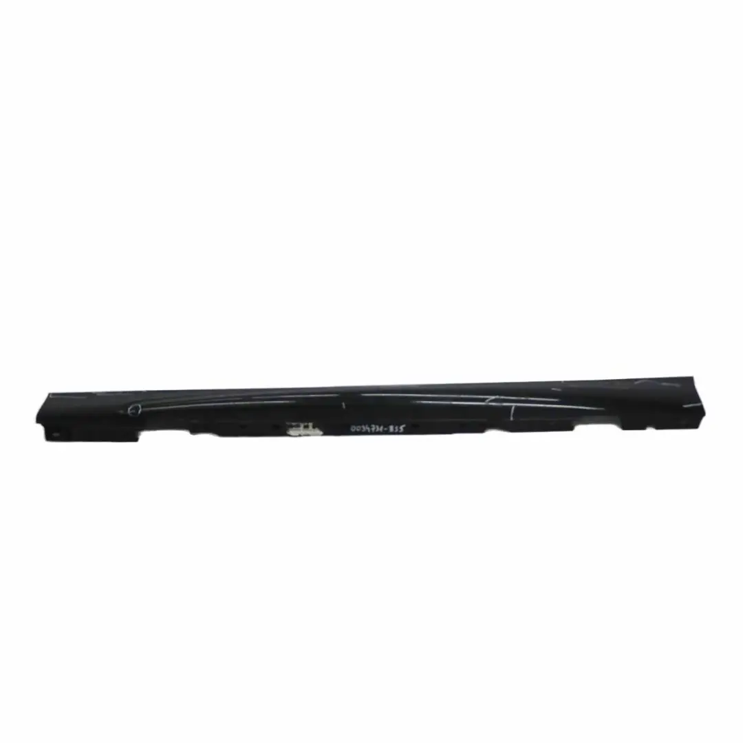 BMW E81 Faldon lateral M Sport Panel umbral Izquierdo Negro Zafiro 475 - SKU 0034731-BS5 - Número de pieza 0034731