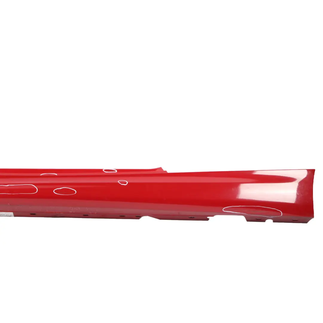 Sill Strip Side Skirt Left N/S Karmesinrot Red - A61 to BMW E81 E82 E88 M Sport with Part number 0034731 BMW E81 E82 E88 M Sport Sill Strip Side Skirt Left N/S Karmesinrot Red - A61 - SKU 0034731-KAR - Part number 0034731