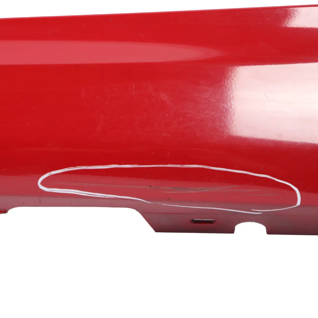 BMW E81 E82 E88 M Sport Sill Strip Side Skirt Left N/S Karmesinrot Red - A61 - SKU 0034731-KAR - Part number 0034731