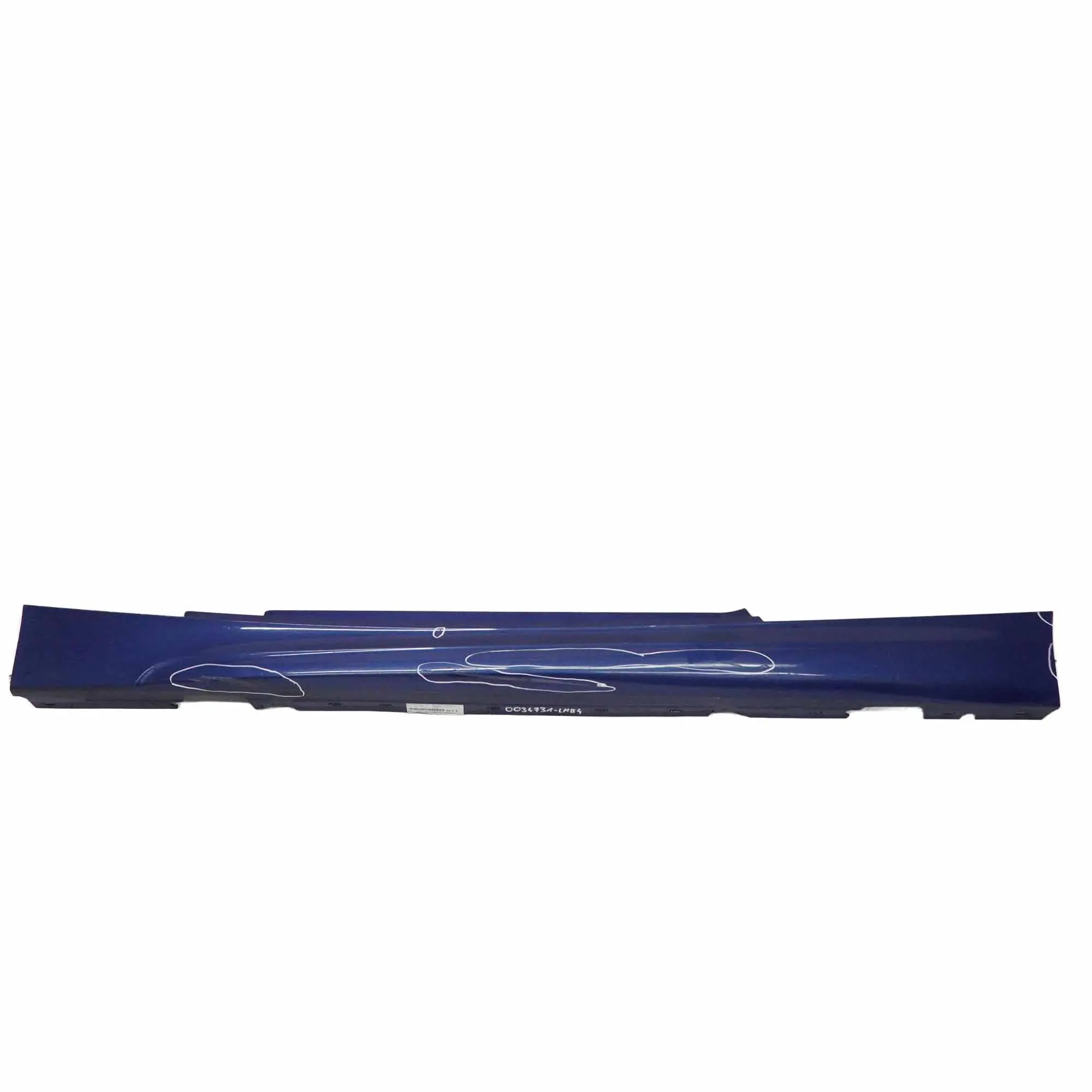 Faldón lateral BMW E81 E82 M Sport Sill Strip Izquierdo Azul Le Mans Metalizado