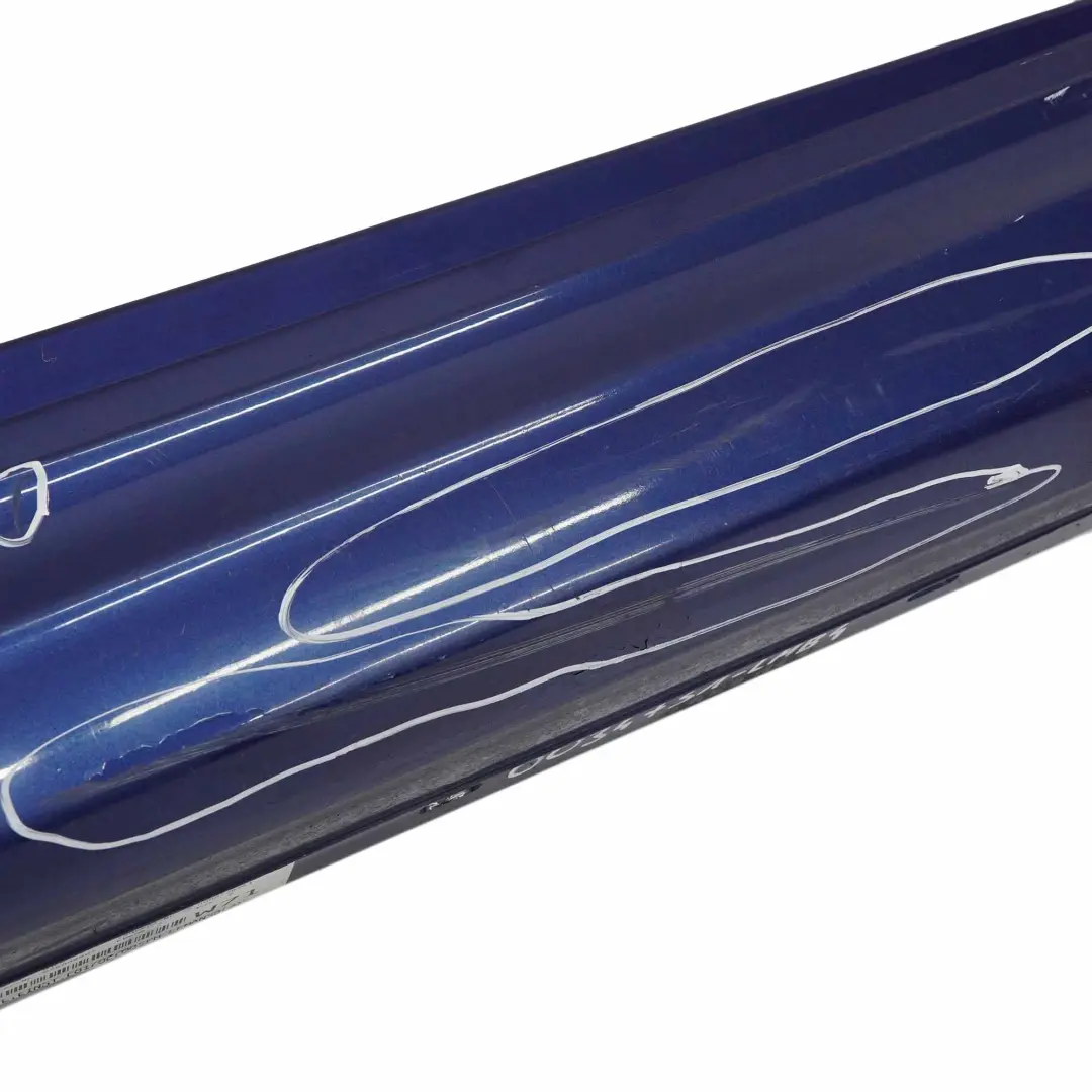 Gonna laterale BMW E81 E82 E88 M Sport Sill Strip sinistra Mans Blue Metallic per con numero di parte 0034731 Gonna laterale BMW E81 E82 E88 M Sport Sill Strip sinistra Mans Blue Metallic - SKU 0034731-LMB4 - Numero di parte 0034731