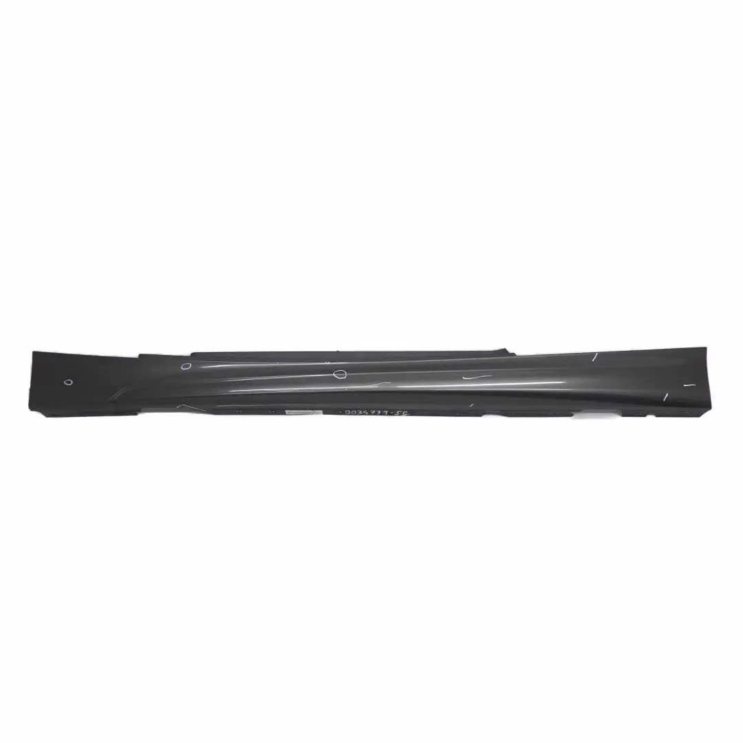 BMW E81 E82 E88 M Sport Listello Portiera Blende SX Grafite Brillante A22 - SKU 0034731-SG - Numero di parte 0034731