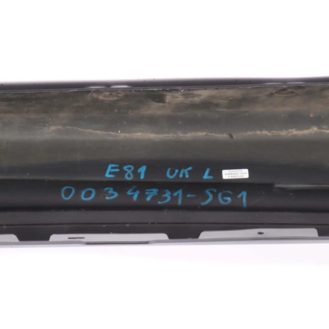 BMW E81 Side Skirt M Sport Sill Strip Left N/S E82 E88 Sparkling Graphite - A22 - SKU 0034731-SG1 - Part number 0034731