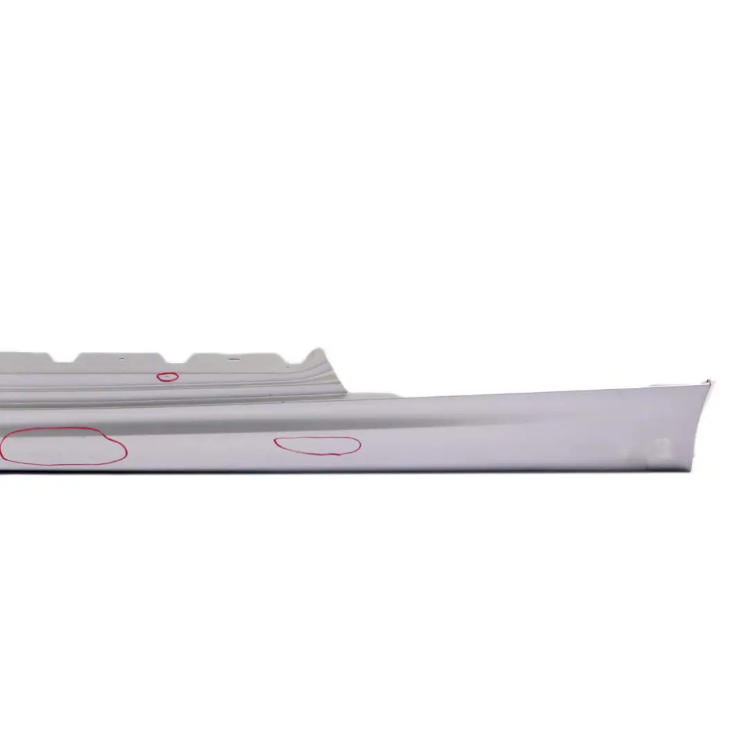 BMW E81 E82 E88 M Sport Sill Strip Side Skirt Left N/S Titansilber Silver - 354 - SKU 0034731-TS1 - Part number 0034731