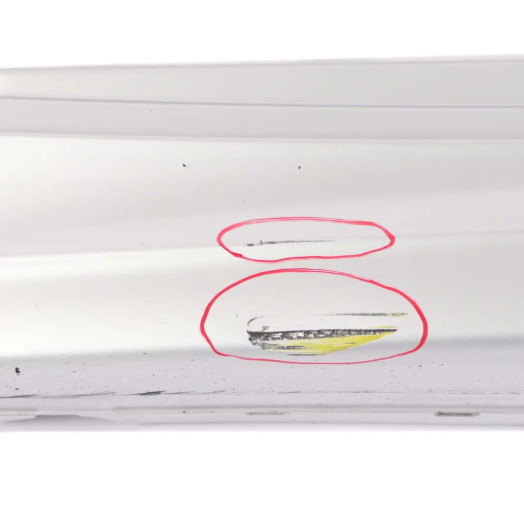 BMW E81 E82 E88 M Sport Sill Strip Side Skirt Left N/S Titansilber Silver - 354 - SKU 0034731-TS1 - Part number 0034731