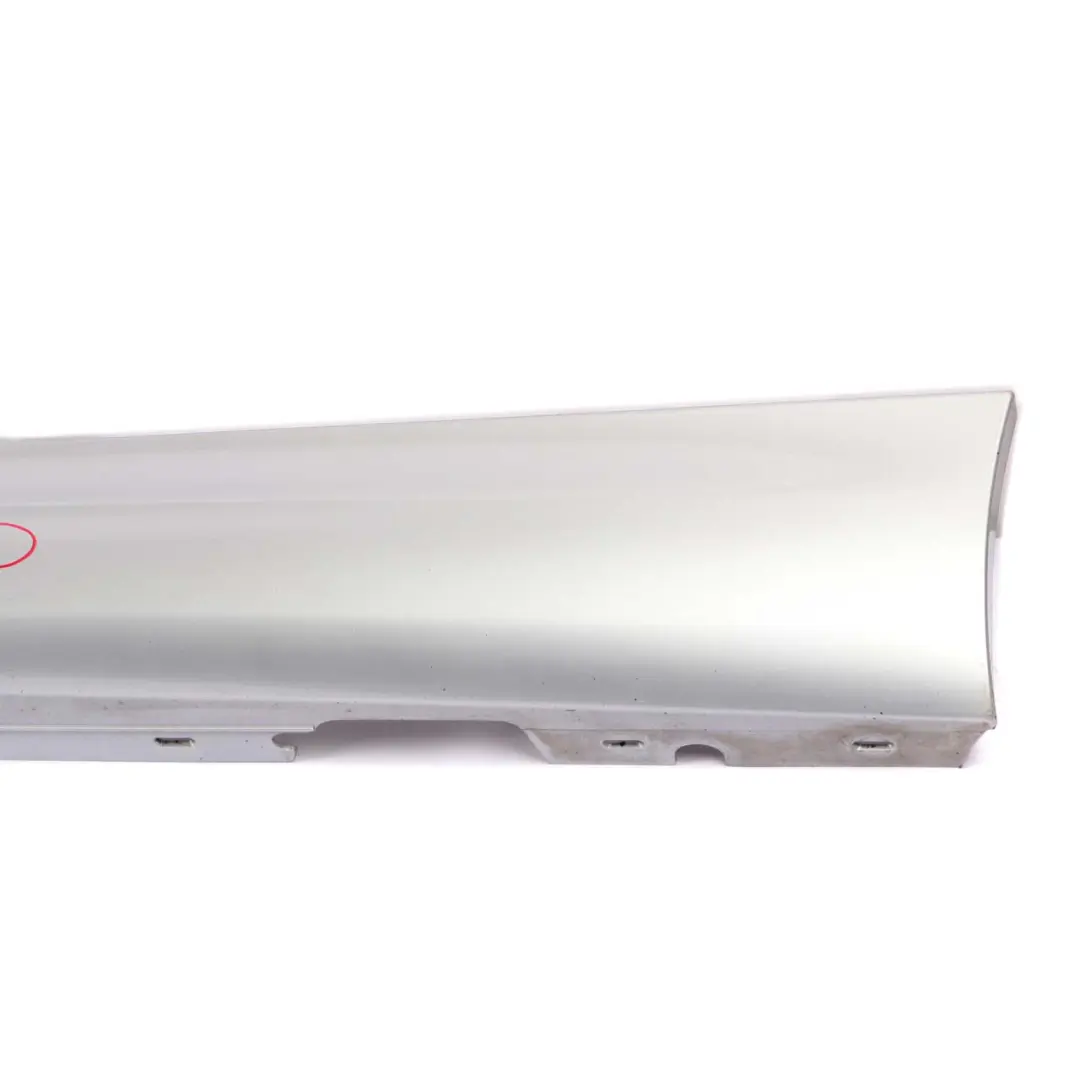 BMW E81 E82 E88 M Sport Sill Strip Side Skirt Left N/S Titansilber Silver - 354 - SKU 0034731-TS1 - Part number 0034731