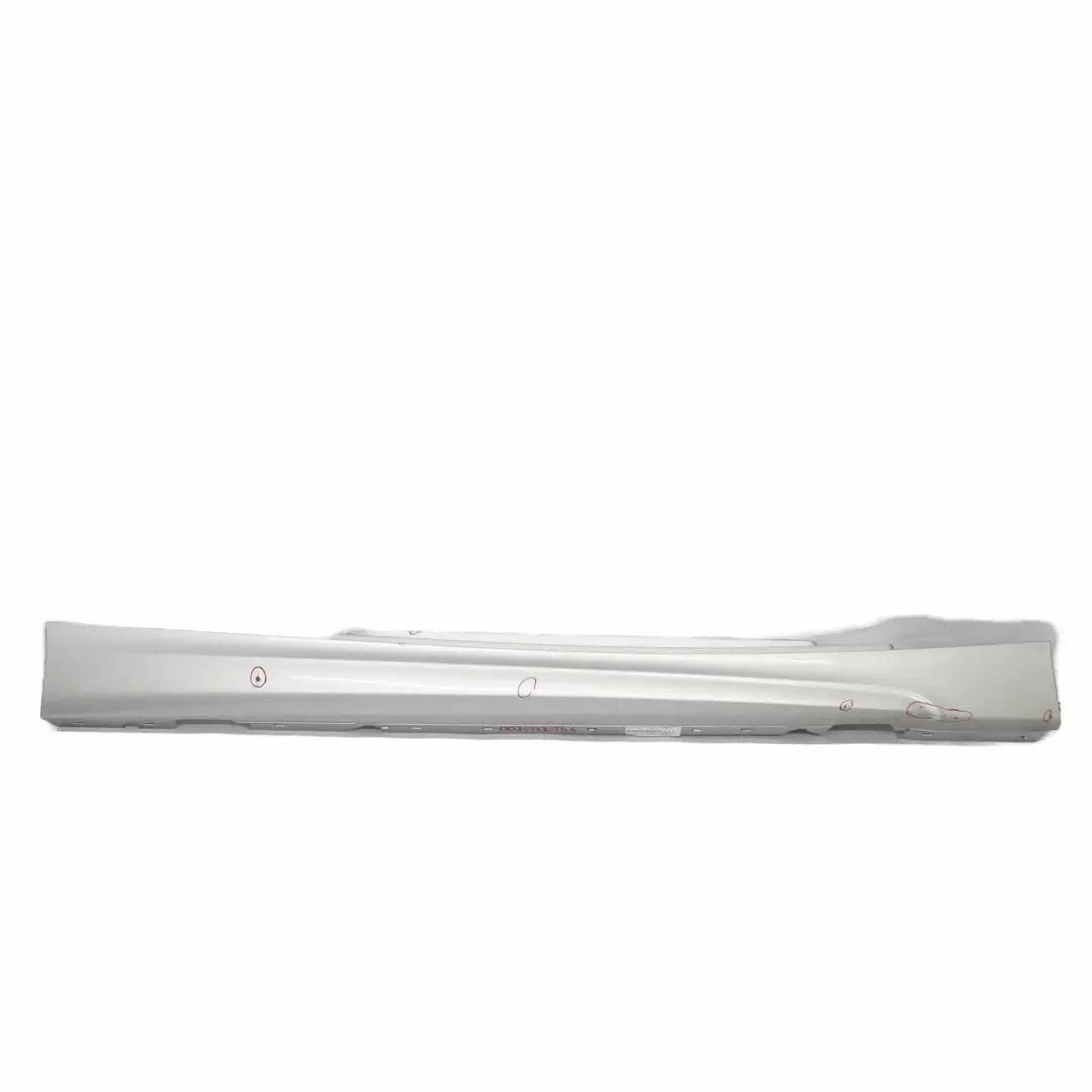BMW E81 E82 E88 M Sport Faldón Lateral Izquierda N/S Titansilber Plata - 354 - SKU 0034731-TS3 - Número de pieza 0034731