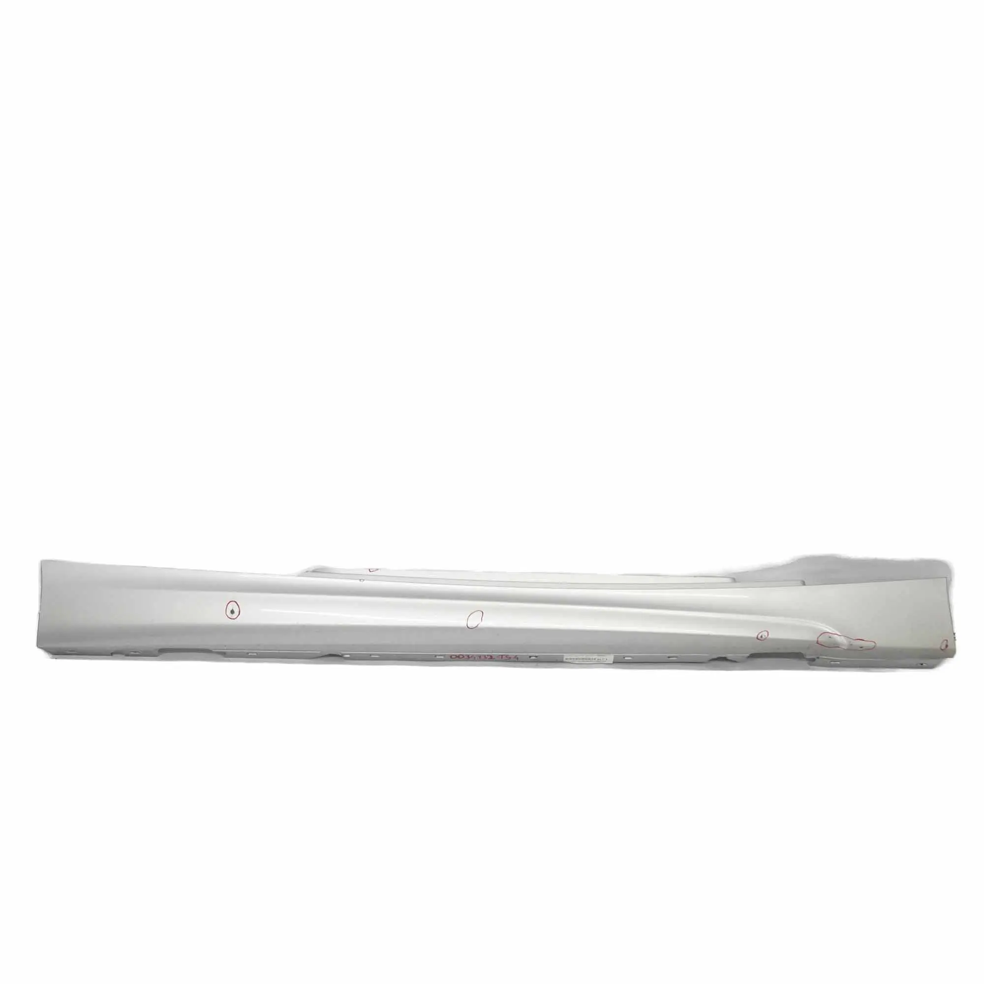 BMW E81 E82 E88 M Sport Faldón Lateral Izquierda N/S Titansilber Plata - 354