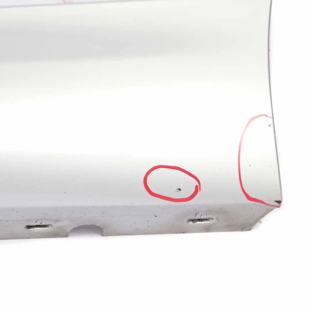 Side Skirt BMW E81 E82 E88 M Sport Sill Strip Left N/S Titansilber Silver - 354 to with Part number 0034731 Side Skirt BMW E81 E82 E88 M Sport Sill Strip Left N/S Titansilber Silver - 354 - SKU 0034731-TS4 - Part number 0034731