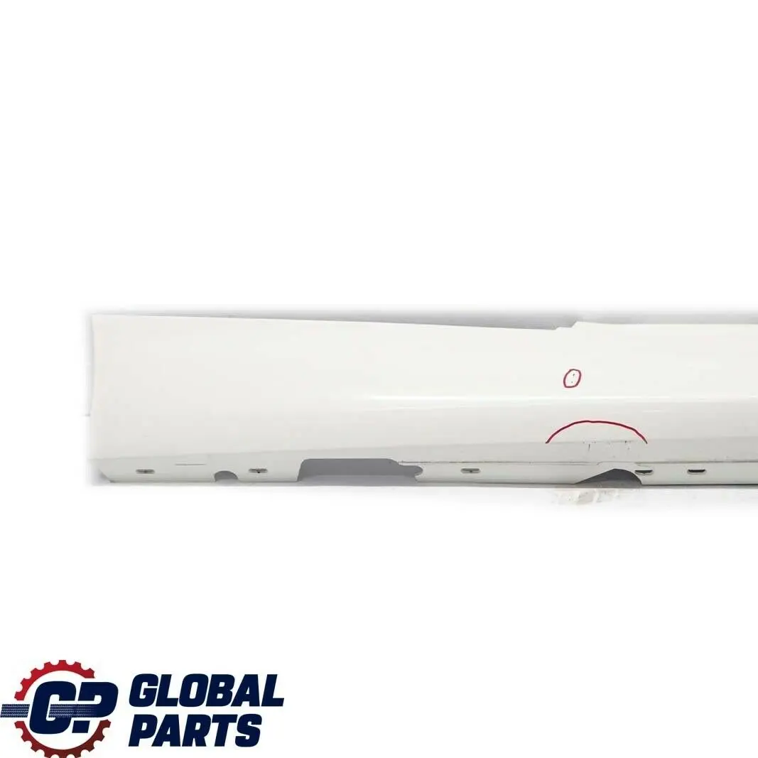 BMW E81 E82 E88 M Sport Bas de Porte Seuil Droite Blanc des Alpes Blanc - SKU 0034732-AW2 - Numéro de pièce 0034732