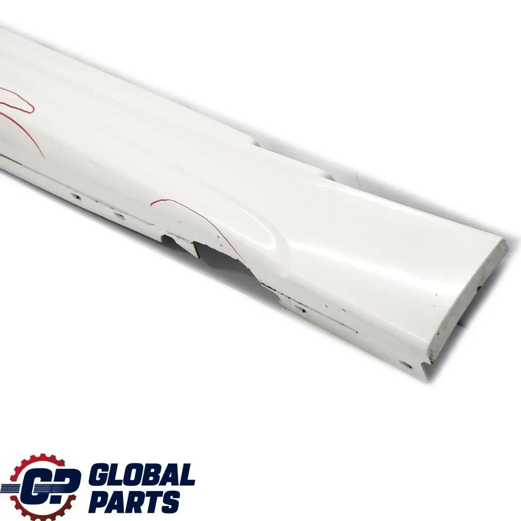 BMW E81 E82 E88 M Sport Bas de Porte Seuil Droite Blanc des Alpes Blanc - SKU 0034732-AW2 - Numéro de pièce 0034732