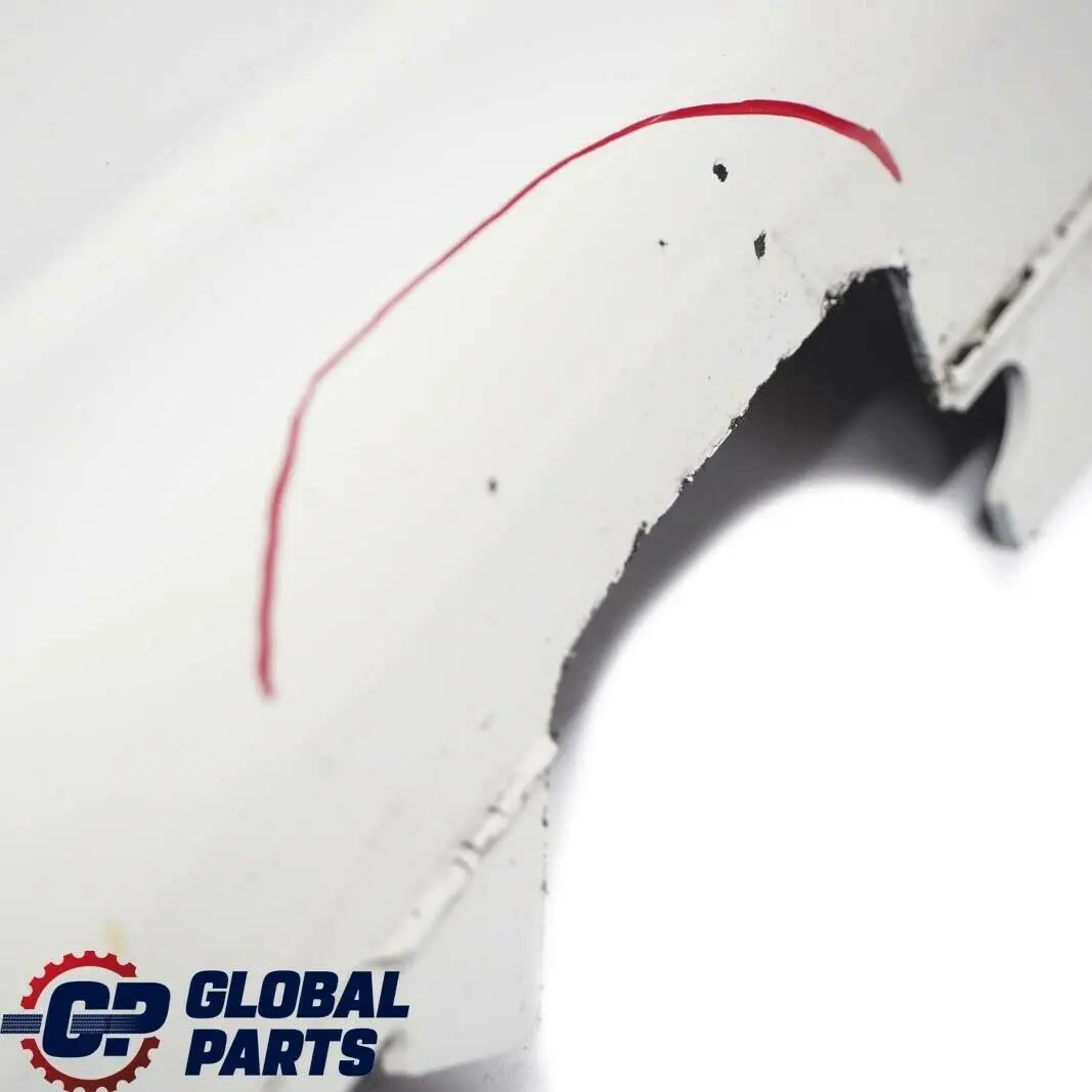 BMW E81 E82 E88 2 M Sport Listello Portiera Gonna Destra Bianco Alpino Bianco - SKU 0034732-AW2 - Numero di parte 0034732