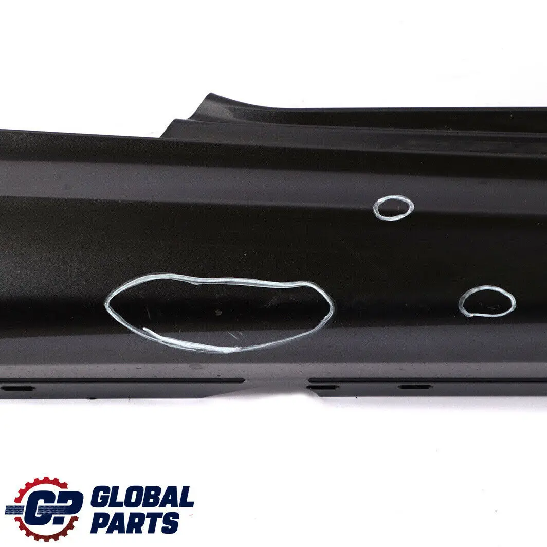 Listello Portiera Gonna Destra Frizzante Grafite - A22 per BMW E81 E82 M Sport con numero di parte 34732 BMW E81 E82 M Sport Listello Portiera Gonna Destra Frizzante Grafite - A22 - SKU 0034732-SG - Numero di parte 34732