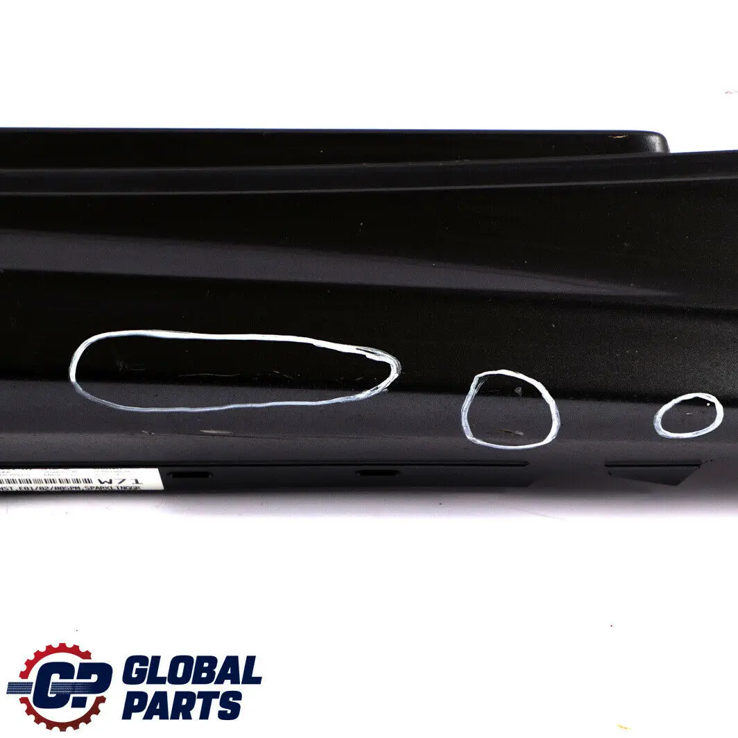 Listello Portiera Gonna Destra Frizzante Grafite - A22 per BMW E81 E82 M Sport con numero di parte 34732 BMW E81 E82 M Sport Listello Portiera Gonna Destra Frizzante Grafite - A22 - SKU 0034732-SG - Numero di parte 34732