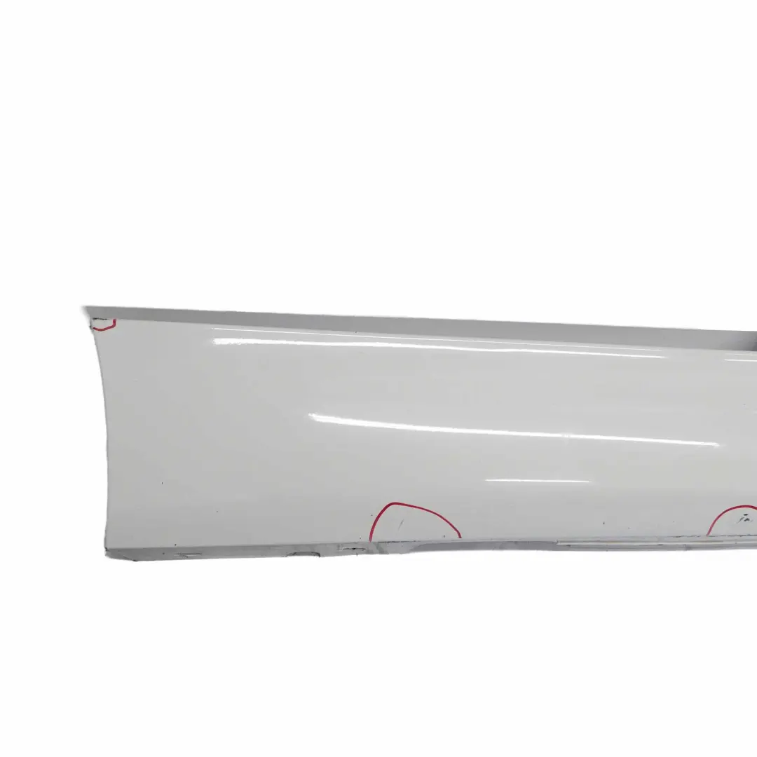 Sill Strip Skirt Right O/S Alpinweiss White to BMW 1 Series E81 E82 E88 1 M Sport with Part number 0034732 BMW 1 Series E81 E82 E88 1 M Sport Sill Strip Skirt Right O/S Alpinweiss White - SKU 0034732-AW1 - Part number 0034732