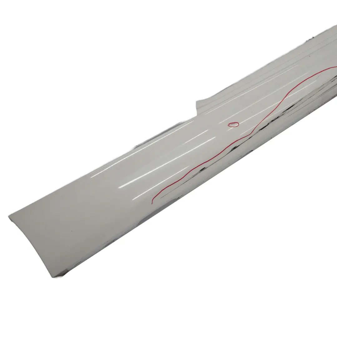 BMW E81 E82 E88 M Sport Bande de seuil droite Blanc Alpinweiss 3 - 300 - SKU 0034732-AW4 - Numéro de pièce 0034732