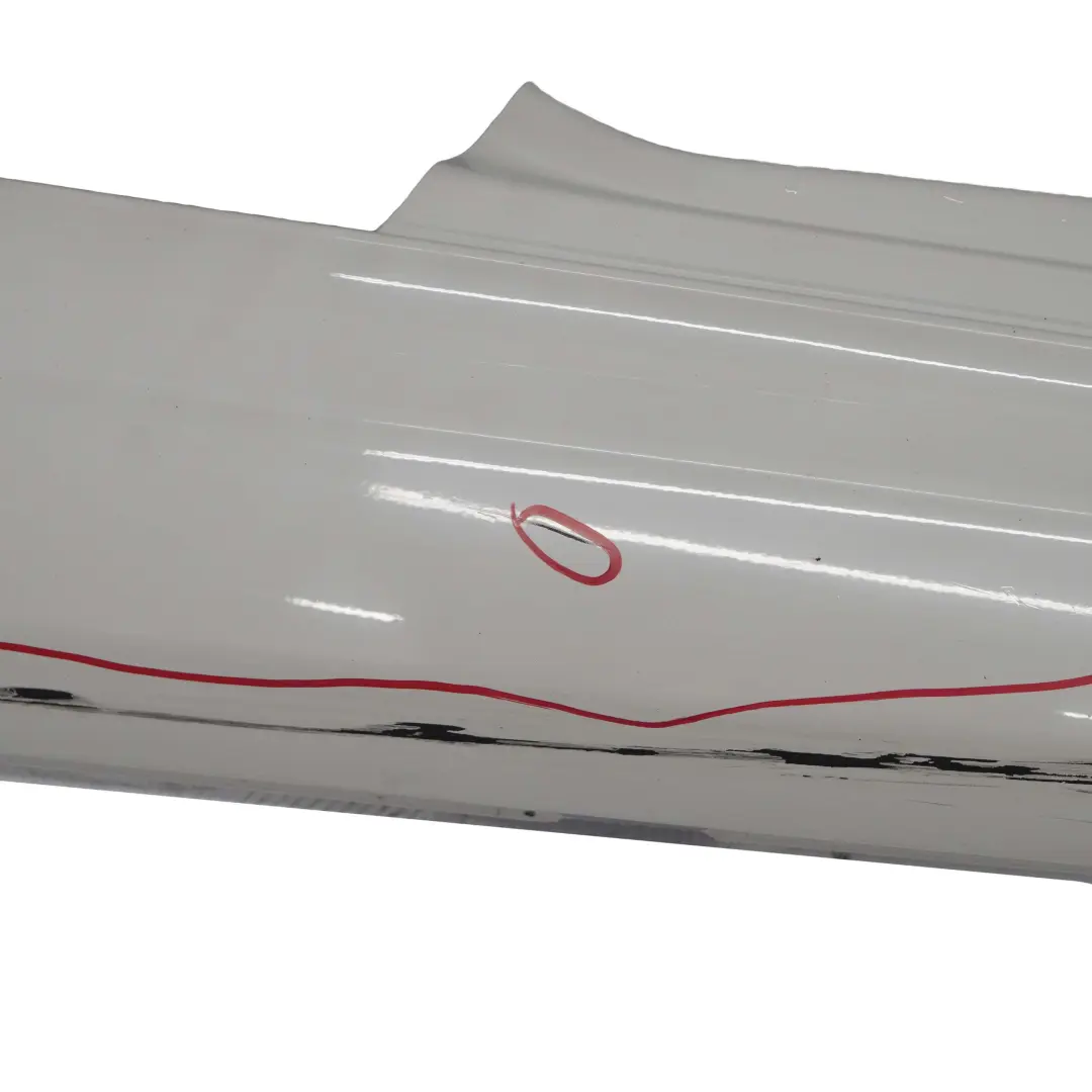  Gonna Laterale BMW E81 E82 E88 M Sport Sill Strip Right Alpinweiss White - 300 - SKU 0034732-AW4 - Numero di parte 0034732