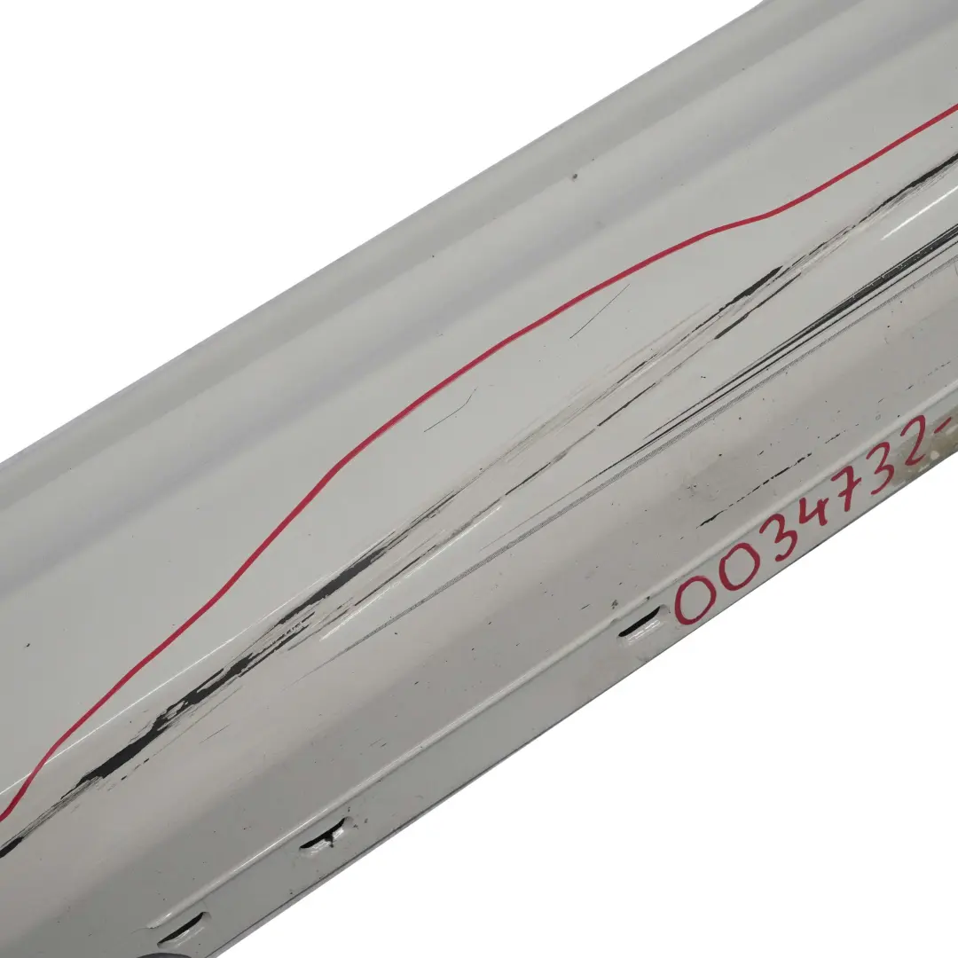  Gonna Laterale BMW E81 E82 E88 M Sport Sill Strip Right Alpinweiss White - 300 - SKU 0034732-AW4 - Numero di parte 0034732