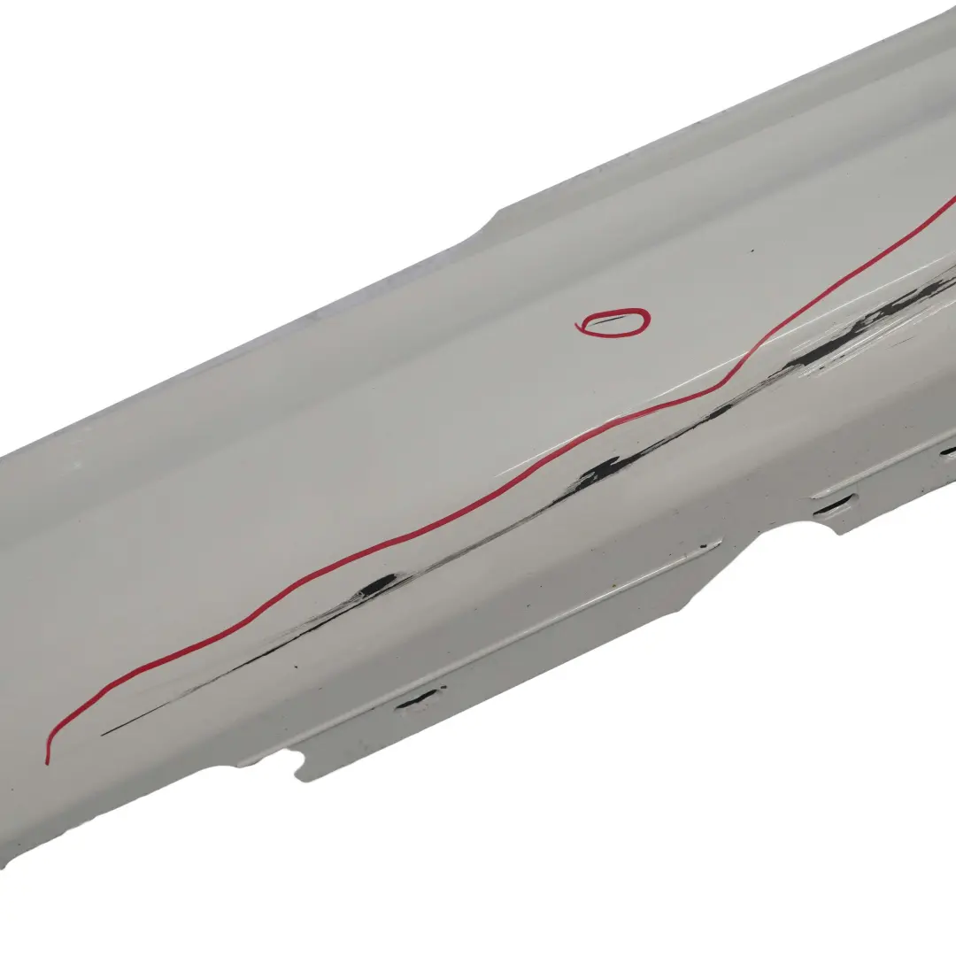  Faldon lateralBMW E81 E82 E88 M Sport Sill Strip Derecho Alpinweiss Blanco - 300 - SKU 0034732-AW4 - Número de pieza 0034732