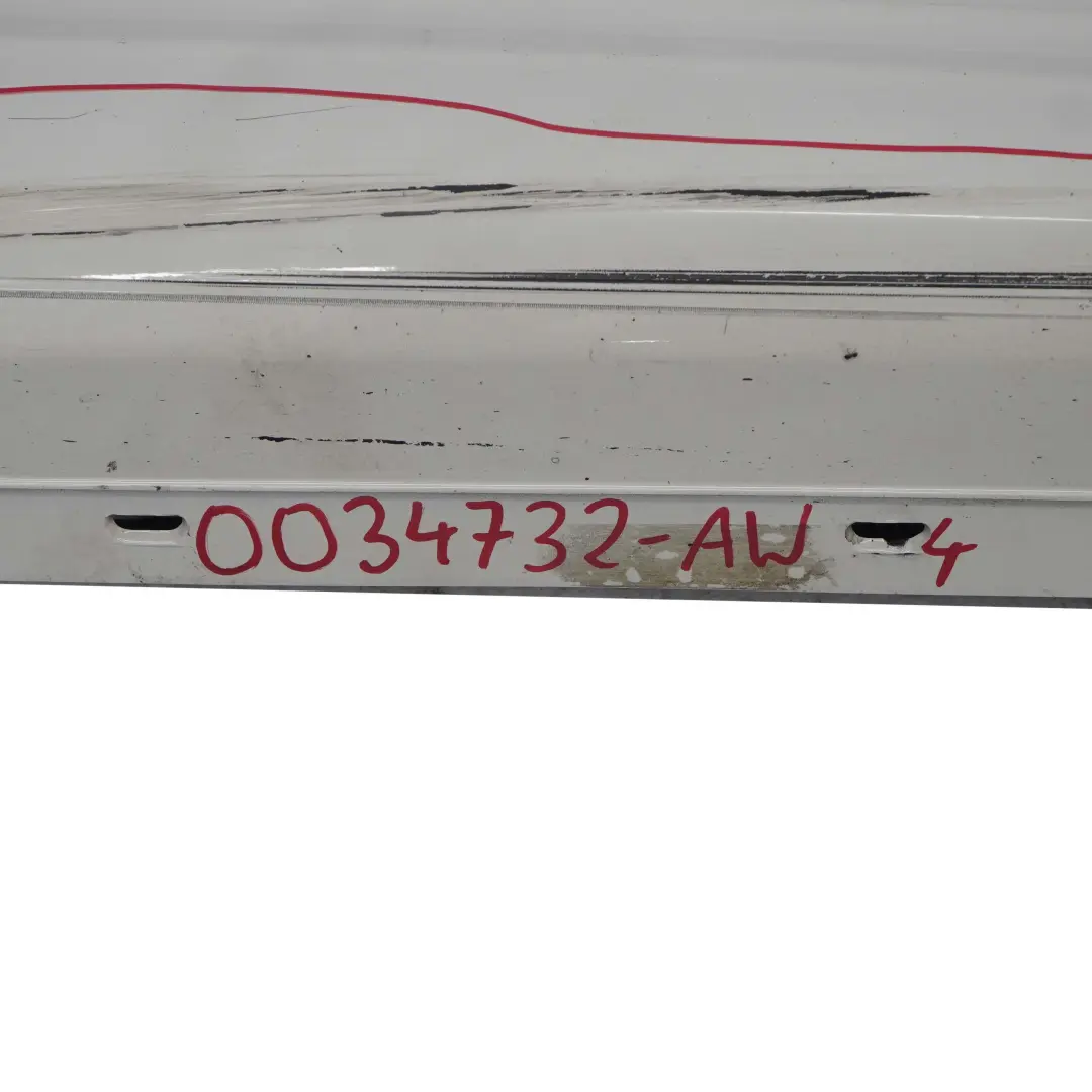  Side Skirt BMW E81 E82 E88 M Sport Sill Strip Right O/S Alpinweiss White 3 - 300 - SKU 0034732-AW4 - Part number 0034732