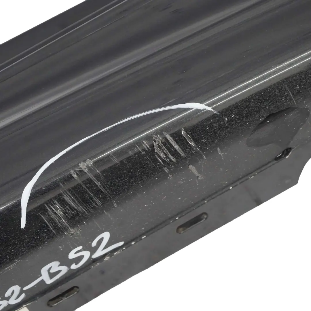  Side Skirt BMW E81 M Sport Sill Strip Right O/S E82 E88 Black Sapphire - 475 - SKU 0034732-BS2 - Part number 0034732