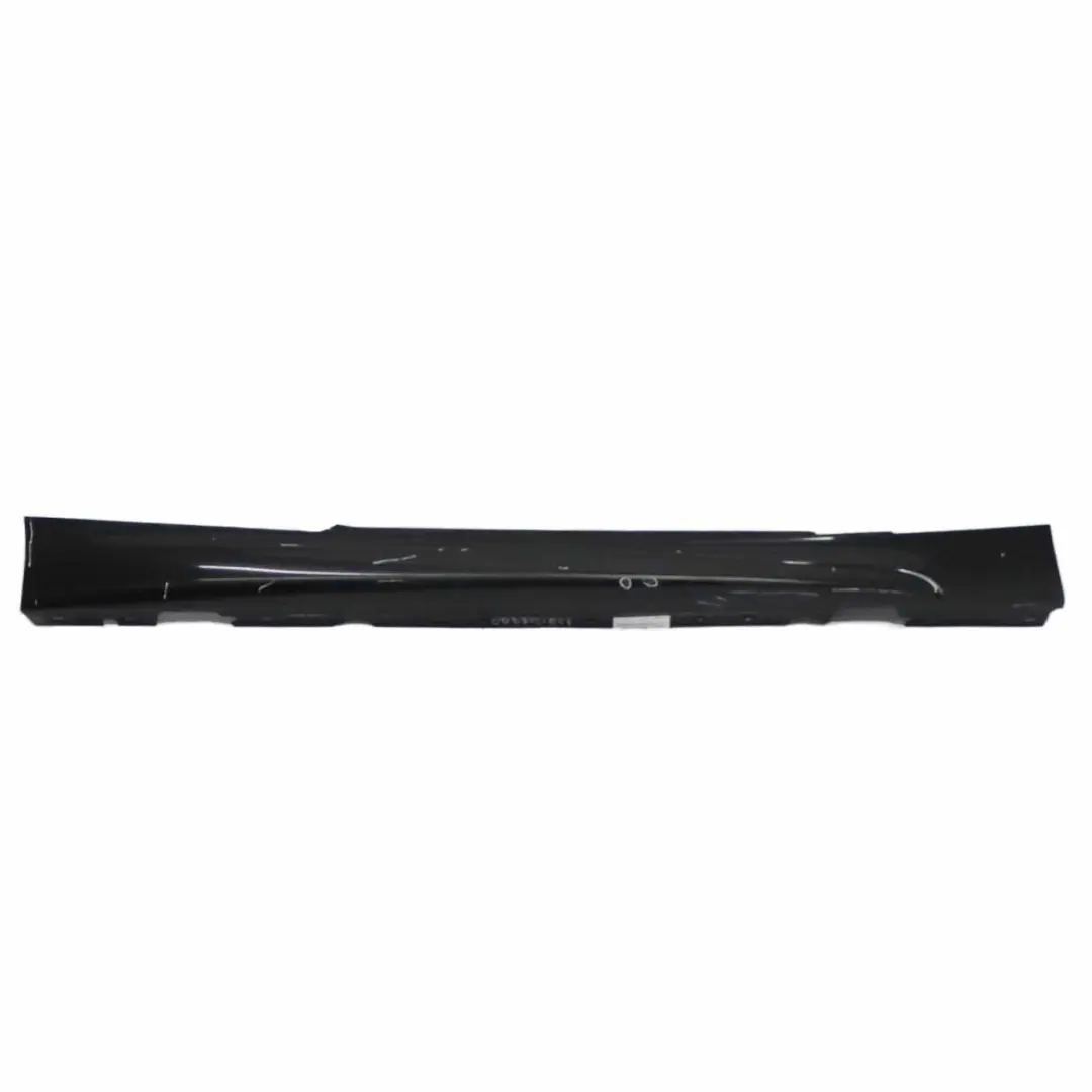  Side Skirt BMW E81 M Sport Sill Strip Right O/S E82 E88 Black Sapphire - 475 - SKU 0034732-BS4 - Part number 0034732