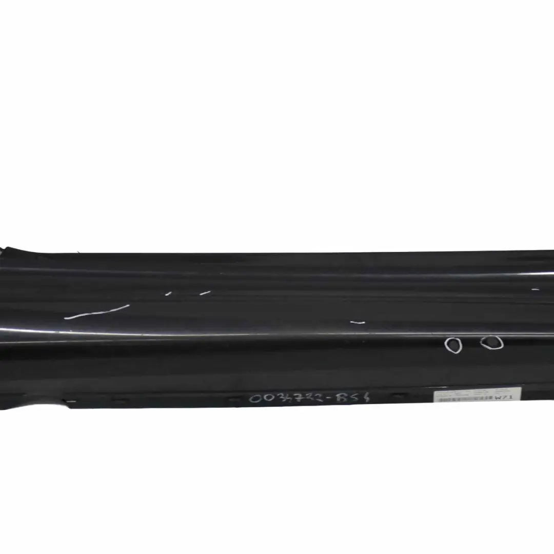 Side Skirt BMW E81 M Sport Sill Strip Right O/S E82 E88 Black Sapphire - 475 - SKU 0034732-BS4 - Part number 0034732
