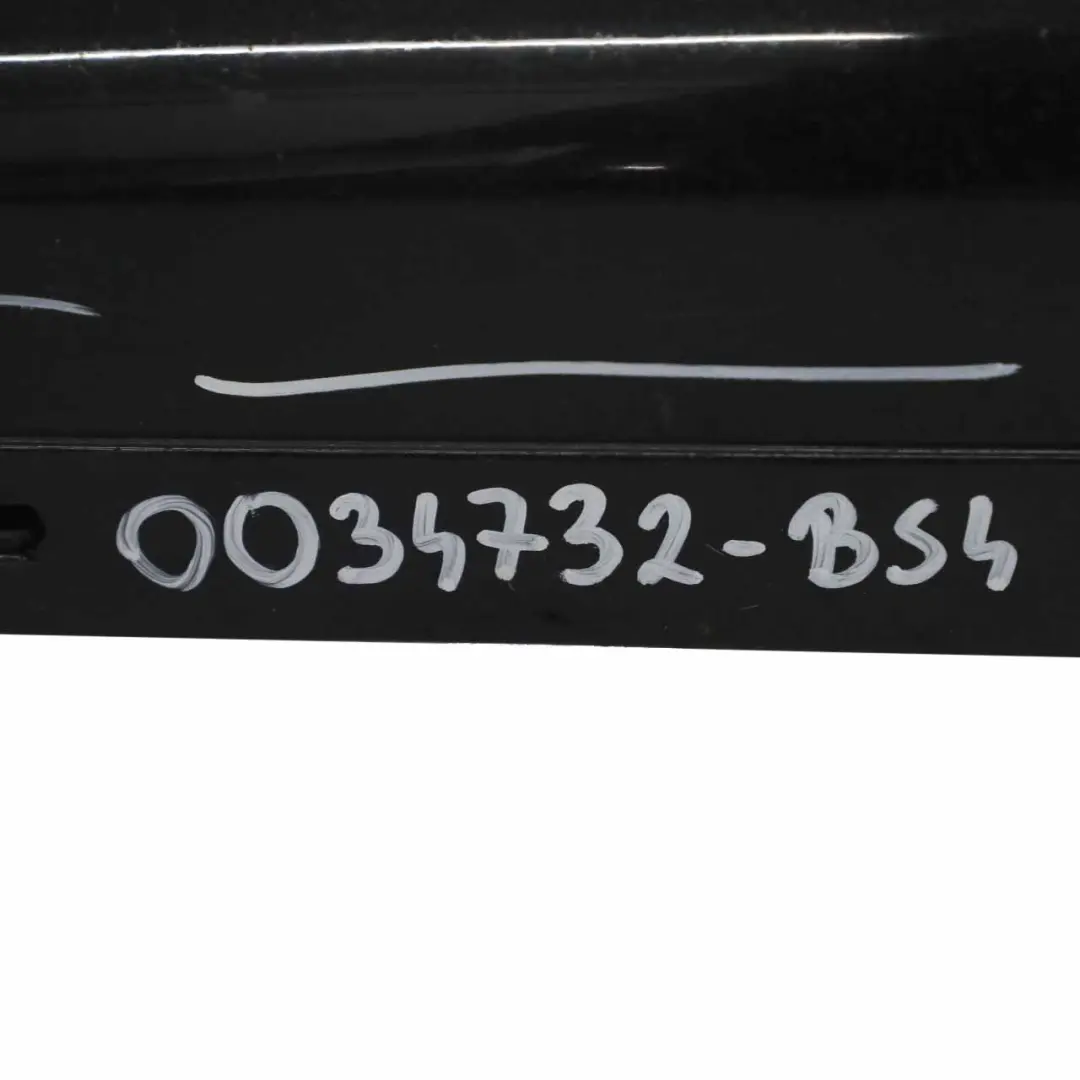BMW E81 E82 M Sport Schwellerleiste Blende Rechts Black Sapphire Schwarz - 475 - SKU 0034732-BS5 - Teilenummer 0034732